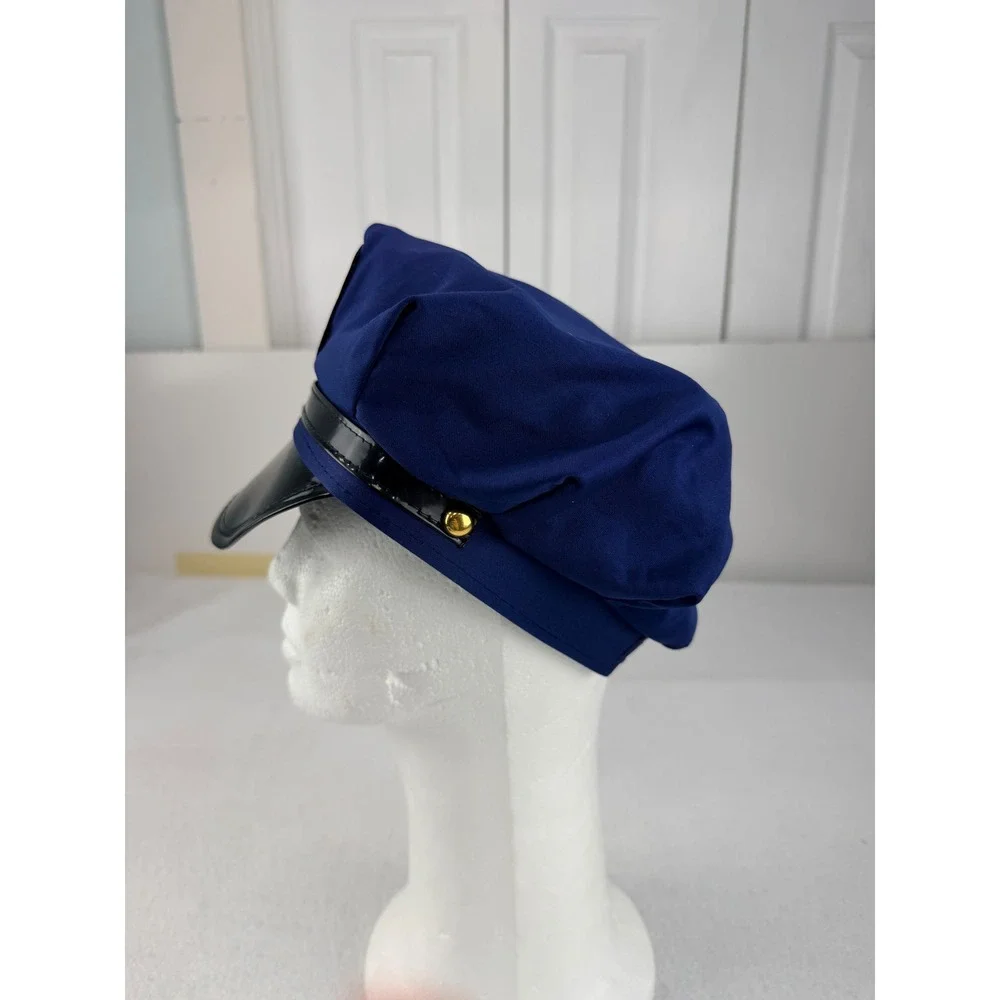 Spirit Halloween Police Officer Costume Toddler 5T-6T Navy Blue 4 Piece Set